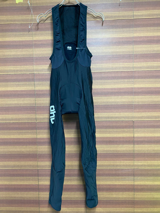 IQ602 dhb ビブショーツ 黒 S 裏起毛