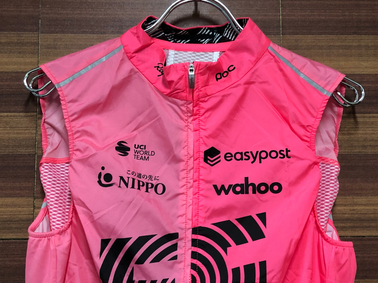 IM079 ラファ Rapha PRO TEAM LIGHTWEIGHT GILET サイクルベスト ジレ ピンク M EF Education easypost