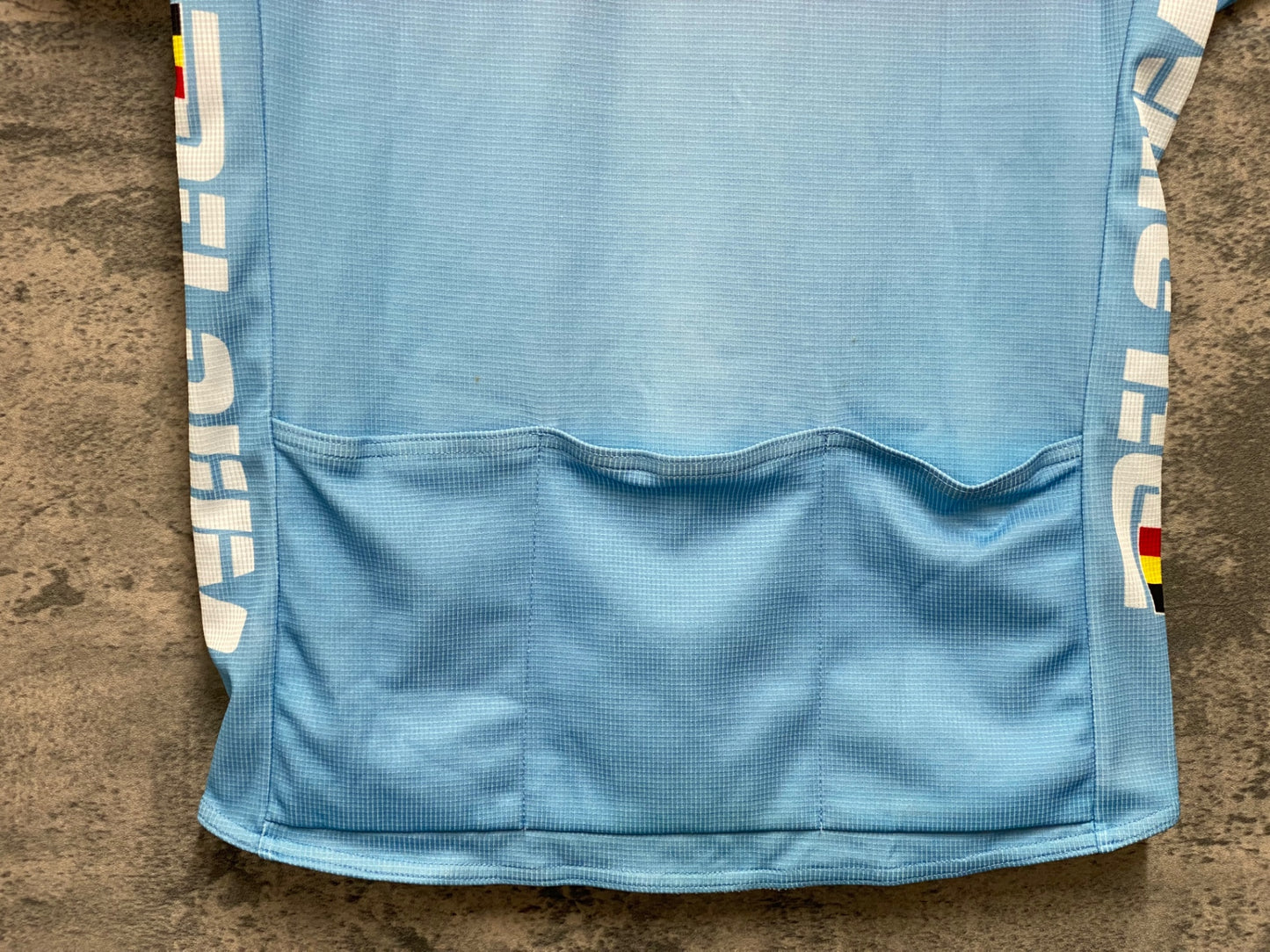 JB392 ビオレーサー BiORACER 半袖 サイクルジャージ 水色 S