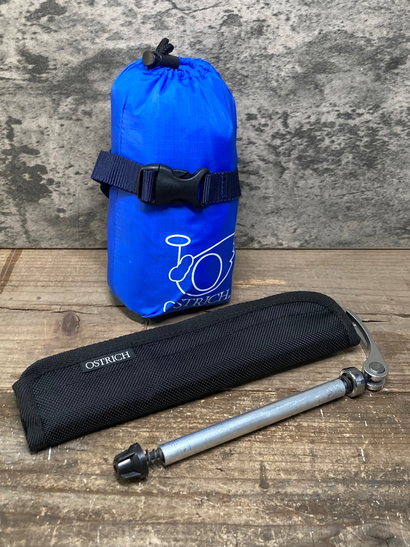 IO783 オーストリッチ OSTRICH 輪行袋 青 セット