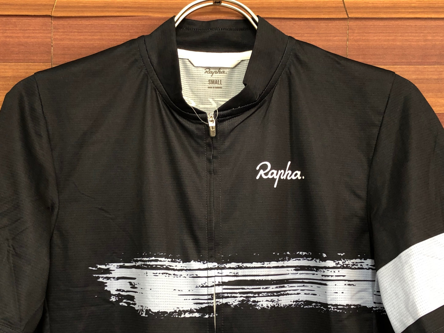 IR914 ラファ Rapha CLASSIC FLYWEIGHT JERSEY 半袖 サイクルジャージ 黒 S