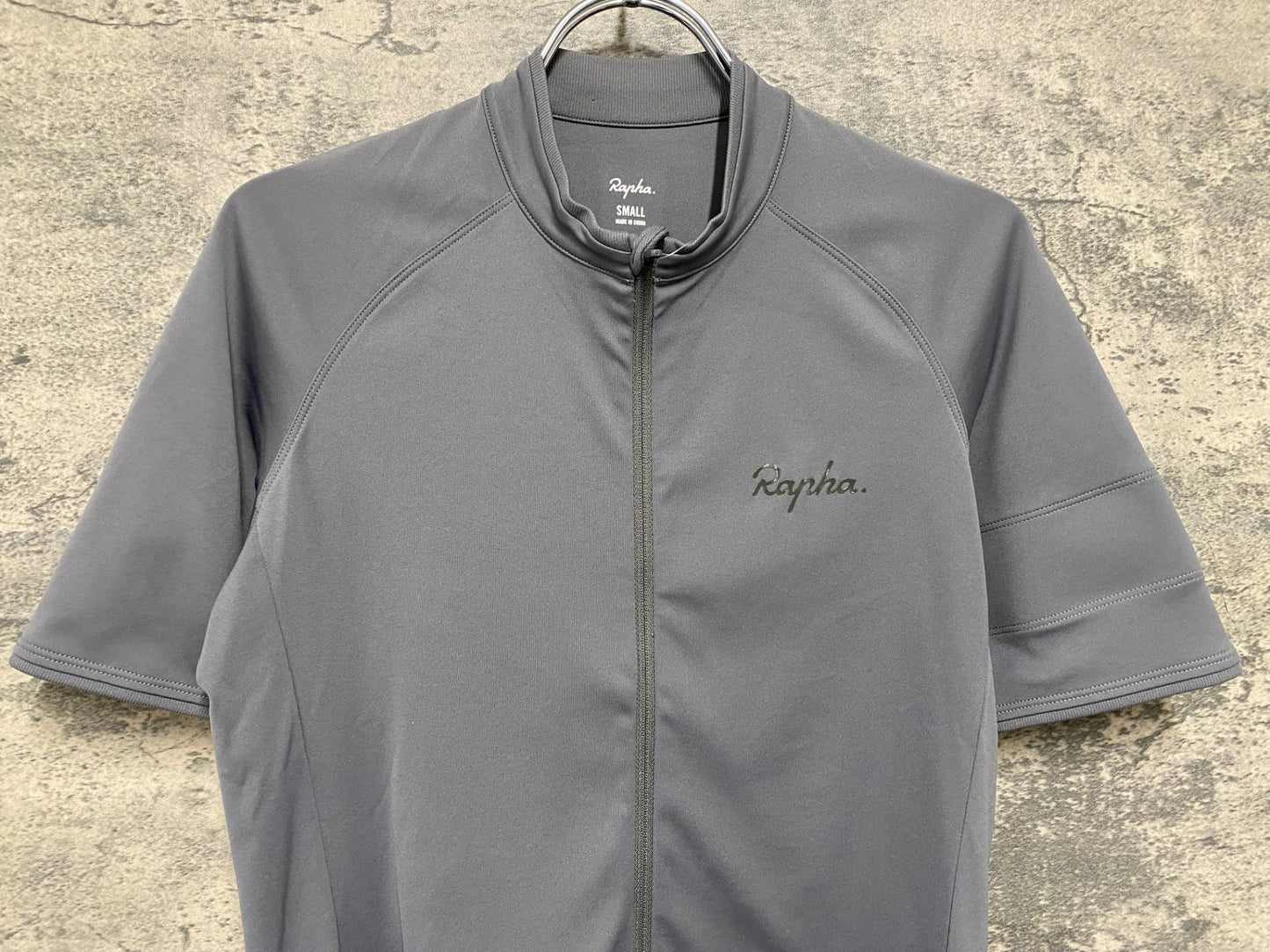 IV505 ラファ Rapha MEN'S SHORT SLEEVE CORE JERSEY 半袖 サイクルジャージ グレー S