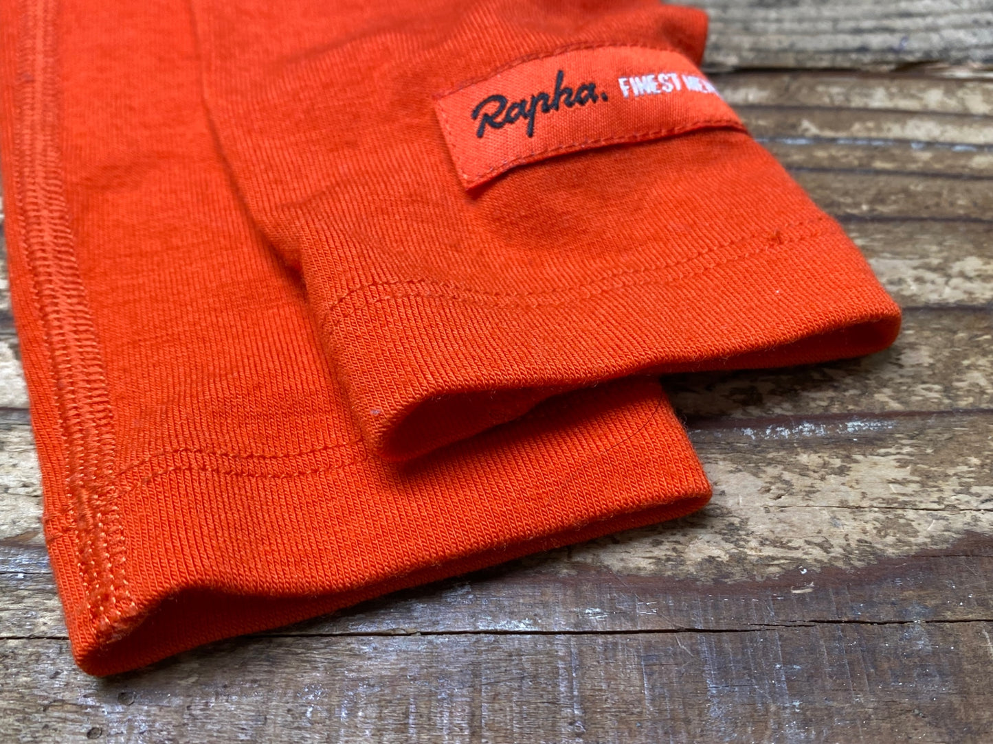JC630 ラファ Rapha メリノ アームカバー オレンジ S