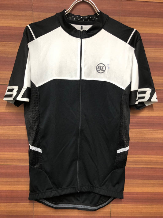 IO322 バイシクルライン BICYCLE LINE レディース 半袖 サイクルジャージ 白黒 M