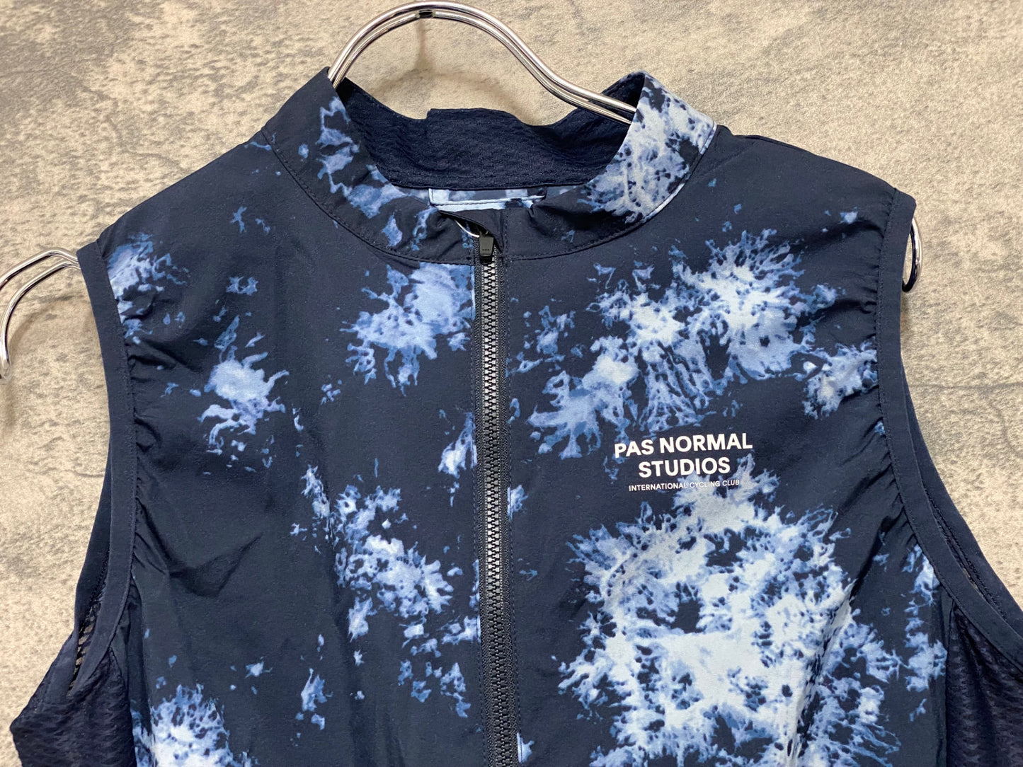 JD970 パスノーマルスタジオ PAS NORMAL STUDIOS ジレ サイクルベスト 青 L
