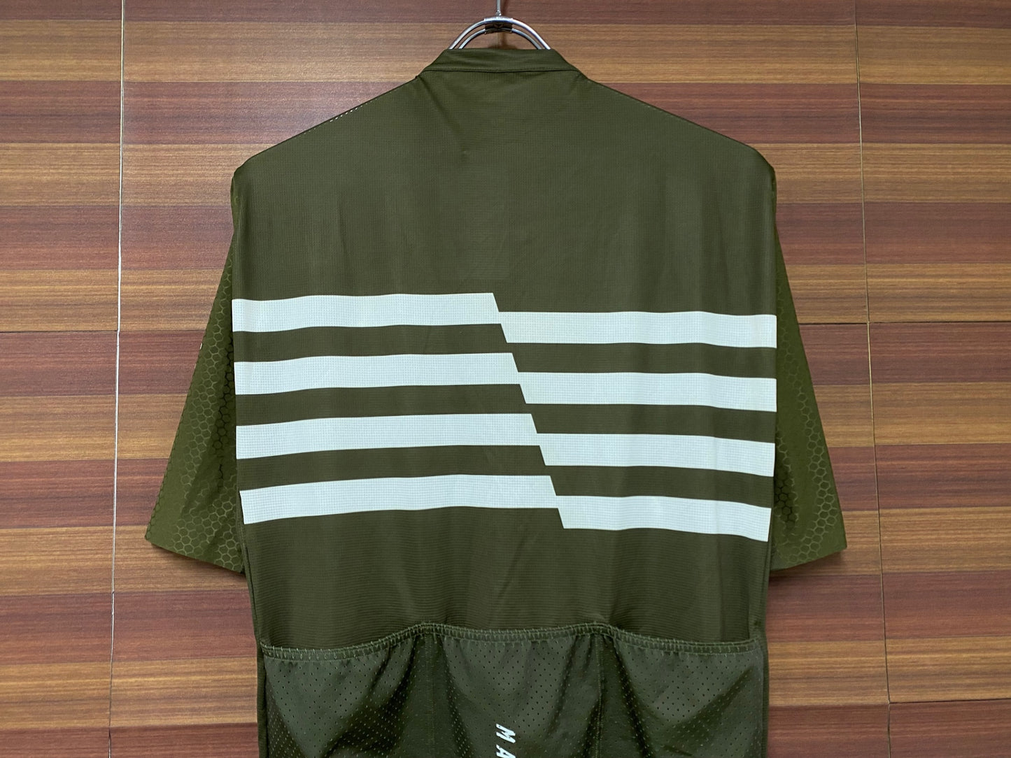 IN596 マープ MAAP PRO FIT JERSEY 半袖 サイクルジャージ カーキ XXL