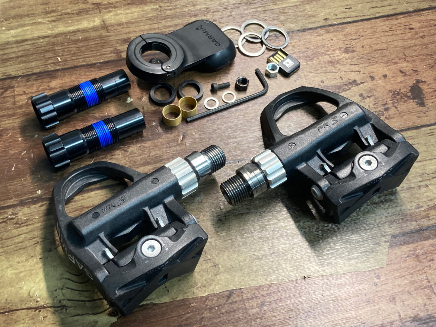 IO394 ガーミン GARMIN VECTOR 2S PR3 パワーメーター ビンディングペダル shimano アルテグラ用アダプター付属