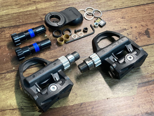 IO394 ガーミン GARMIN VECTOR 2S PR3 パワーメーター ビンディングペダル shimano アルテグラ用アダプター付属