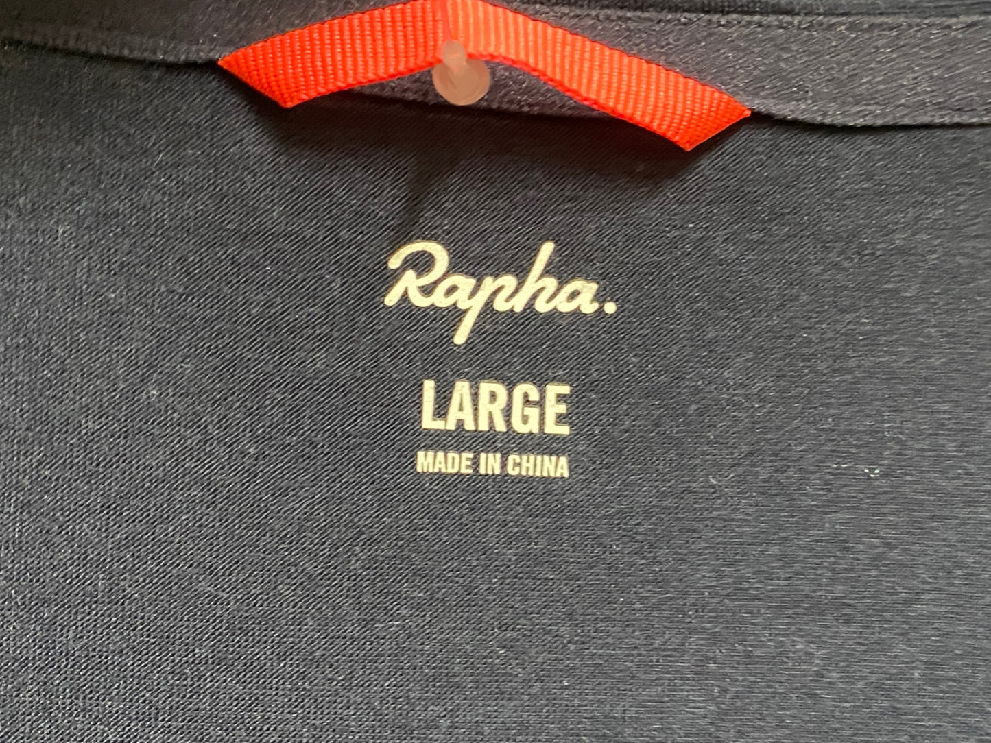 JB042 ラファ Rapha BREVET LONG SLEEVE WINDBLOCK JERSEY 長袖 サイクルジャージ 紺 L