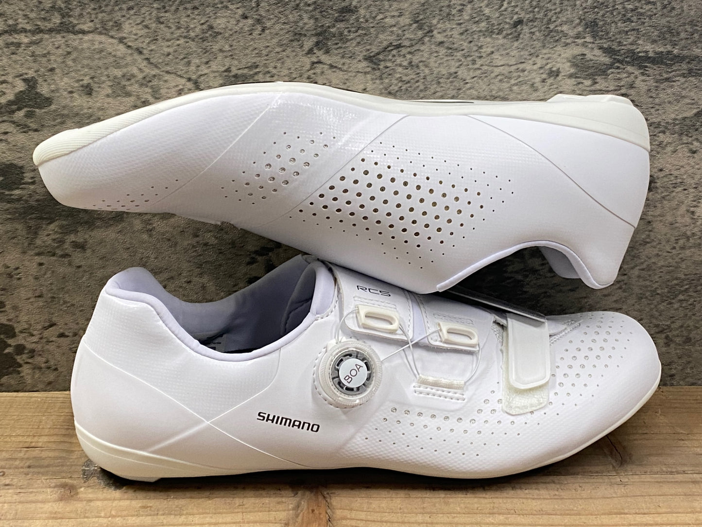 IP478 シマノ SHIMANO RC5 SH-RC500 ビンディングシューズ 白 EU44 SPD-SL ※新品未使用