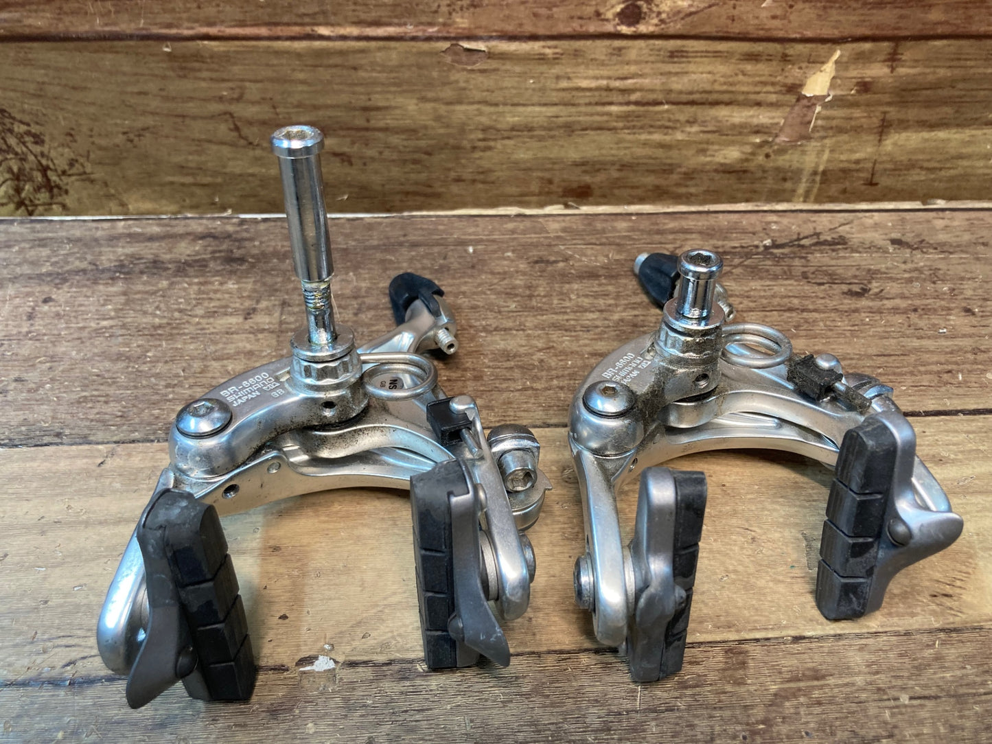IM736 シマノ SHIMANO アルテグラ ULTEGRA BR-6600 キャリパーブレーキ 前後セット シルバー