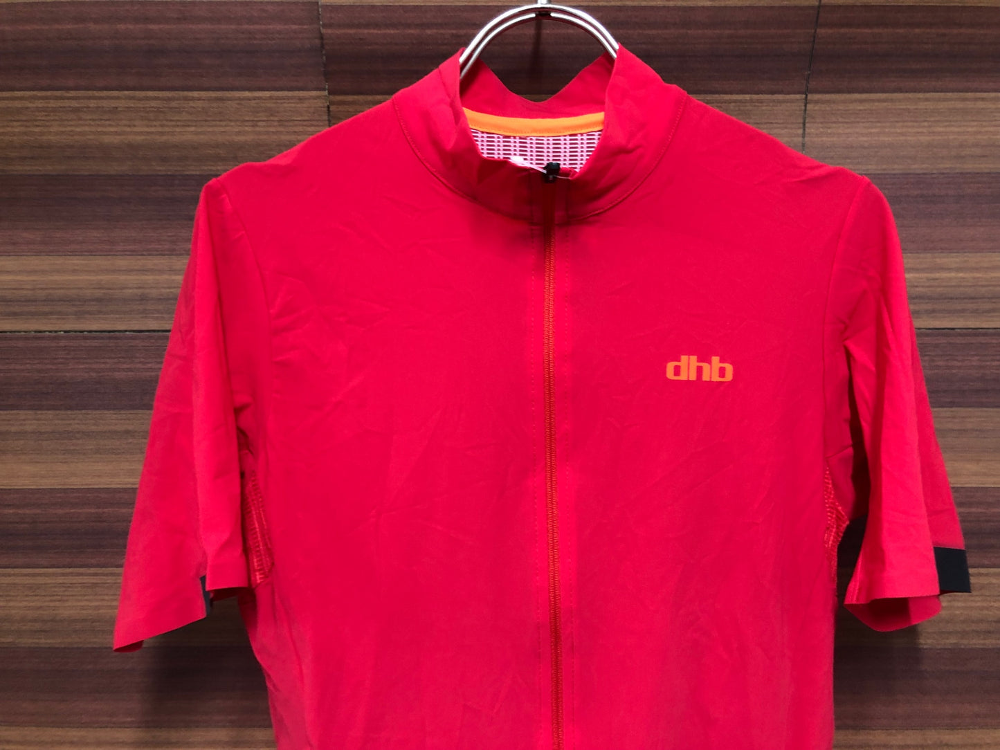 IU231 dhb AERON ULTRA 半袖 サイクルジャージ 赤 XS