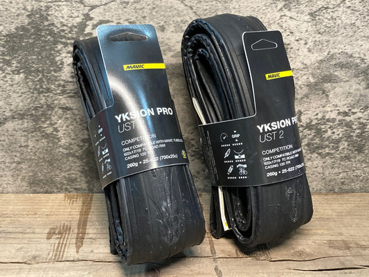 IO110 マヴィック MAVIC イクシオン YKSION PRO UST 2 700C×25C 二本セット