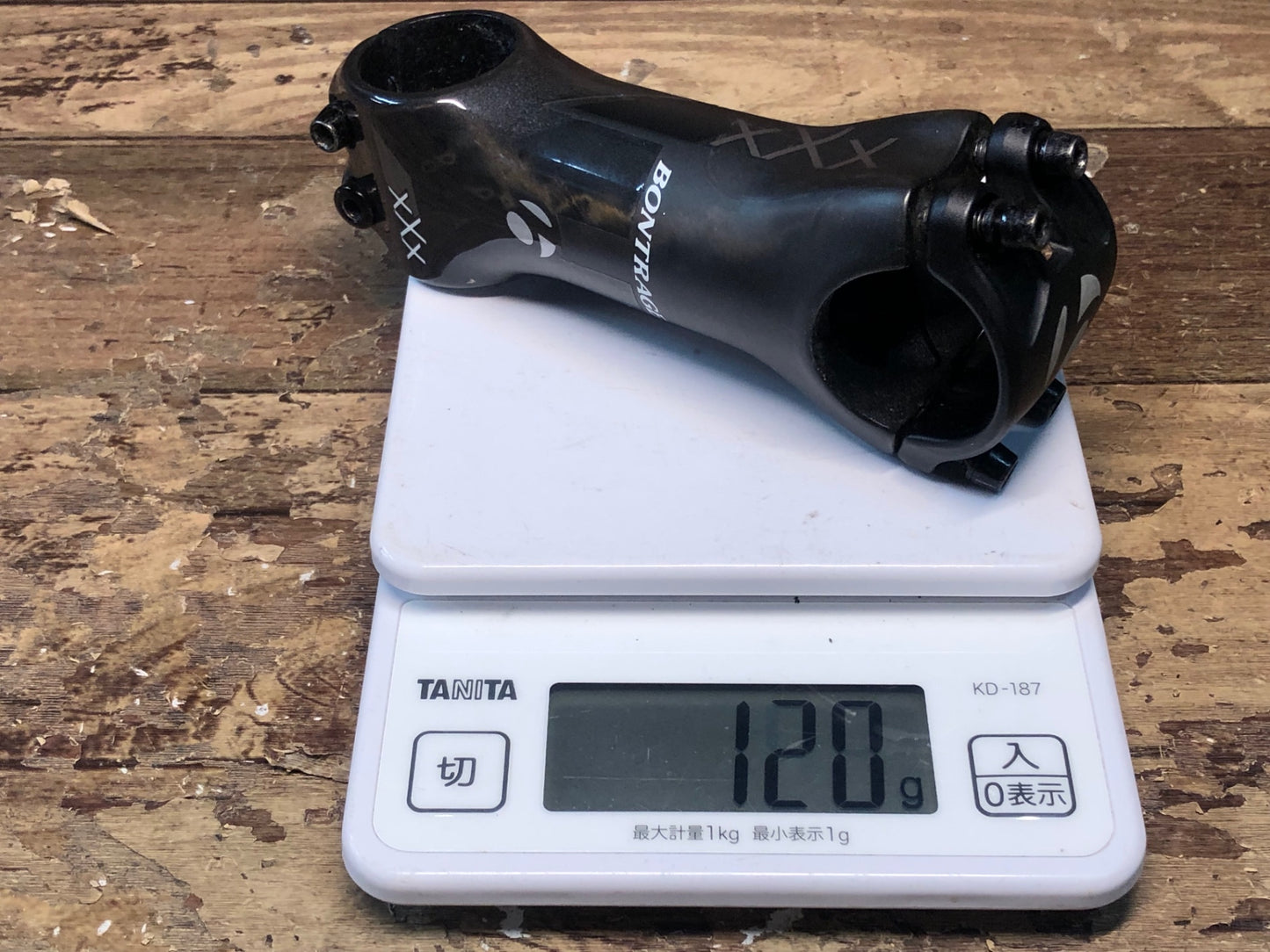 IH096 ボントレガー BONTRAGER XXX カーボン ステム 100mm Φ31.8 OS 7°