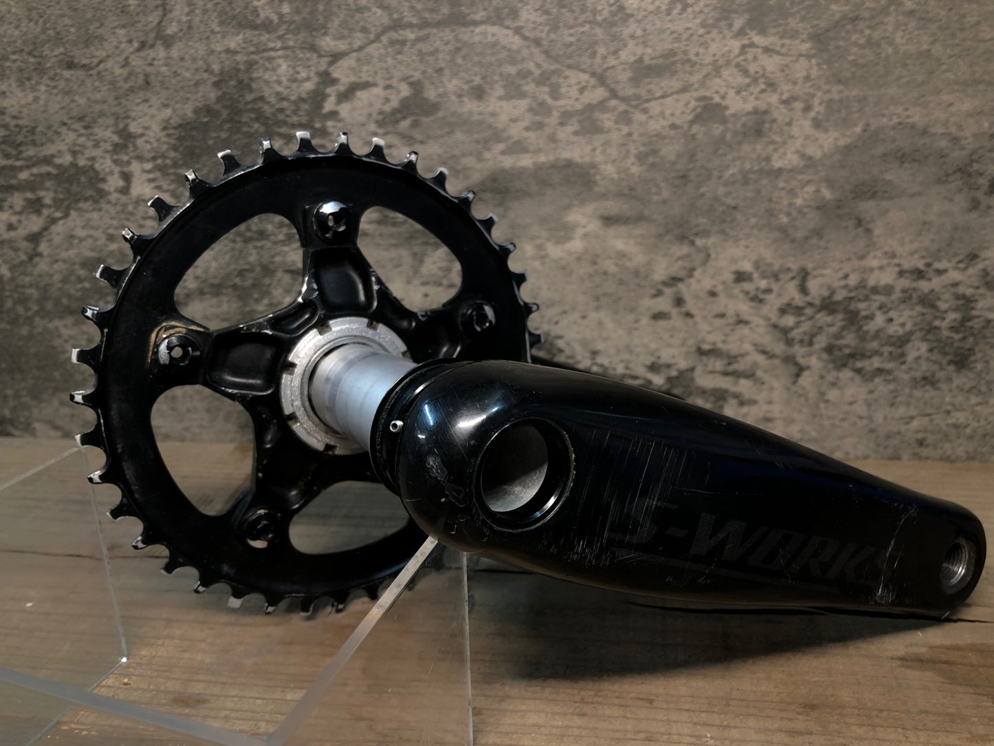 IN700 スペシャライズド SPECIALIZED S-WORKS POWER カーボン クランクセット 170mm PRAXIS 40T ナローワイド 動作確認済