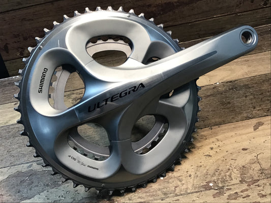 IC704 シマノ SHIMANO アルテグラ ULTEGRA FC-6750 クランクセット シルバー 165mm 50/34T