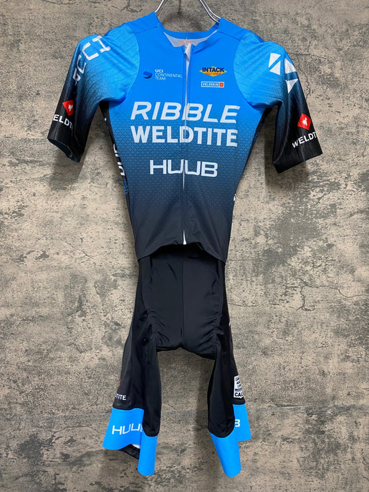 IW111 フーブ HUUB 半袖 ワンピース 青 XS RIBBLE WELDTITE