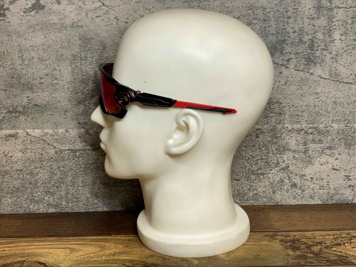 JD365 オークリー OAKLEY ジョウブレイカー JAWBREAKER サングラス アイウェア 黒 ※レンズ剥がれ,ツル剥がれ,傷の為ジャンク