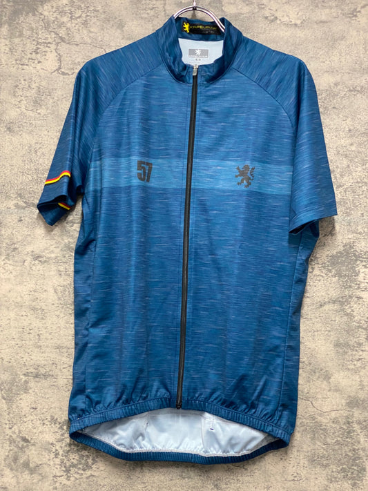 JB485 カペルミュール KAPELMUUR 半袖 サイクルジャージ 青 XL