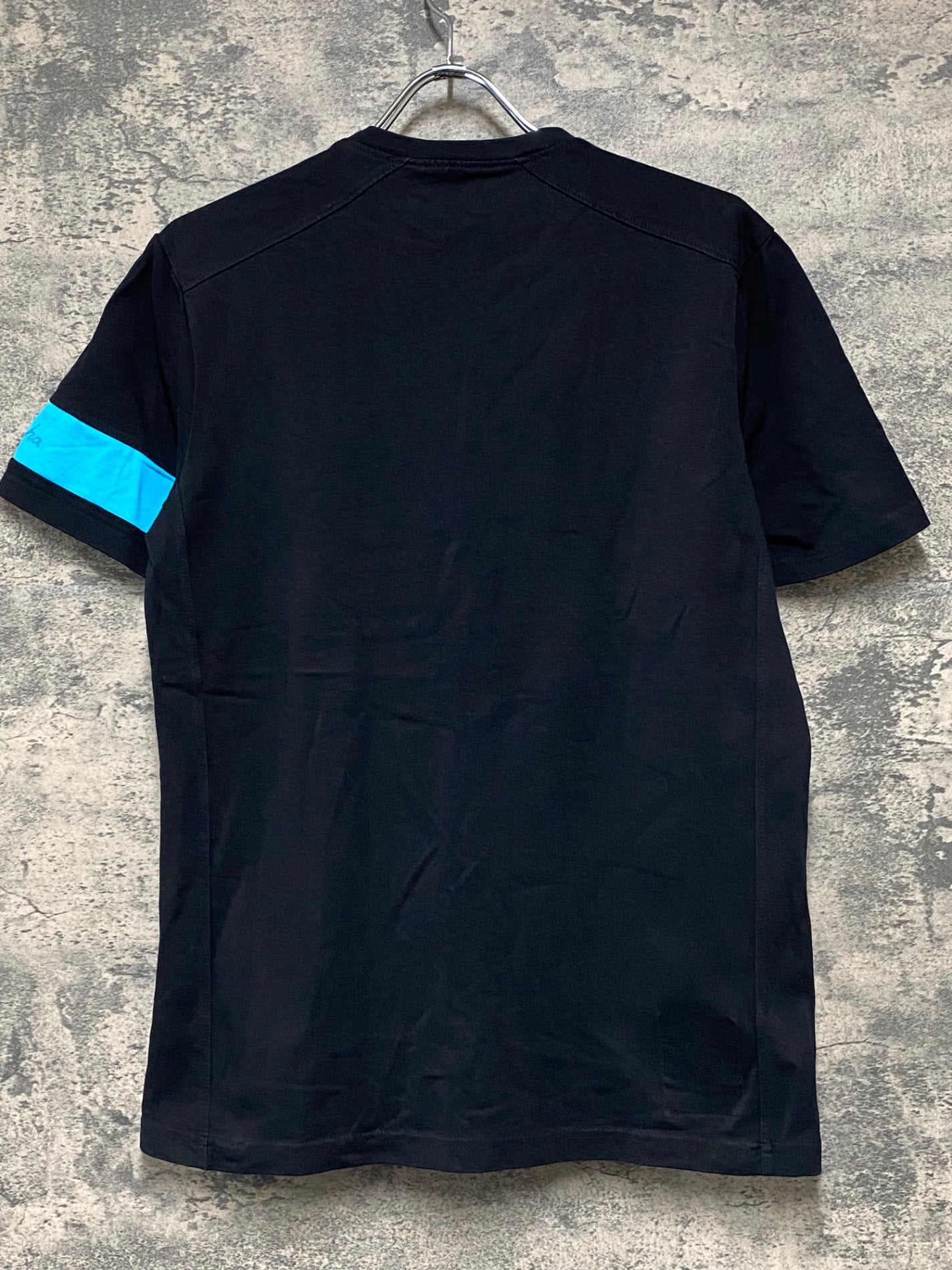 JC822 ラファ Rapha SUPPORTER'S T-SHIRT 半袖 Tシャツ 黒 M TEAM sky