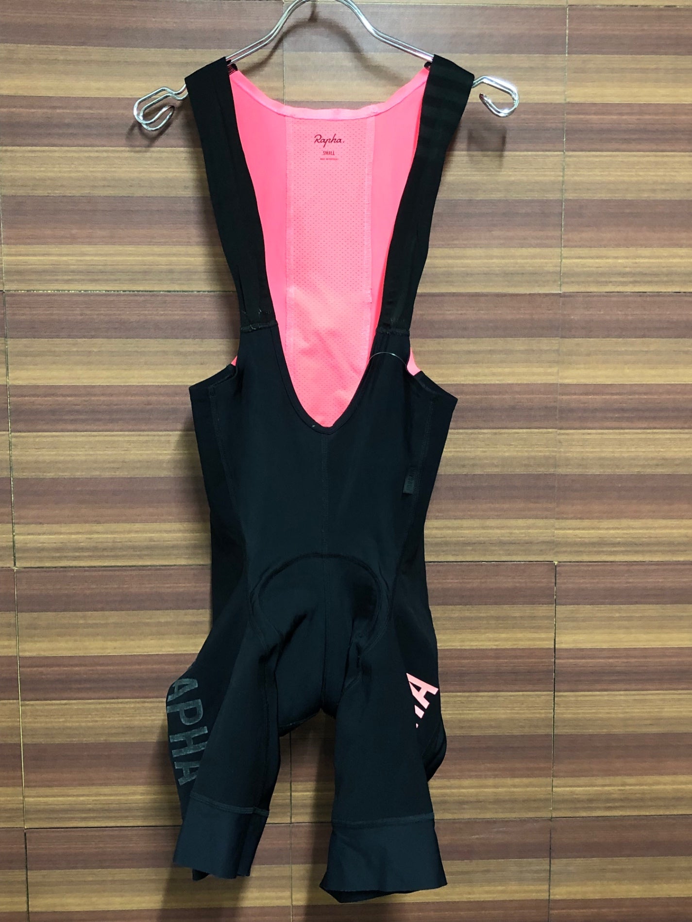 IJ081 ラファ Rapha PRO TEAM THERMALL BIB SHORTS Ⅱ ビブショーツ 黒 S 裏起毛