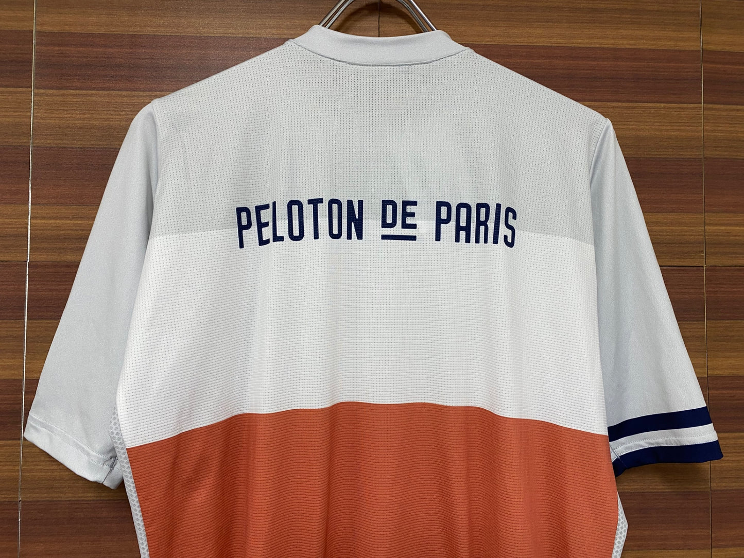 IO504 プロトンド パリ PELOTON DE PARIS DOMESTIQUE SHORT SLEEVE 半袖 サイクルジャージ 白 S