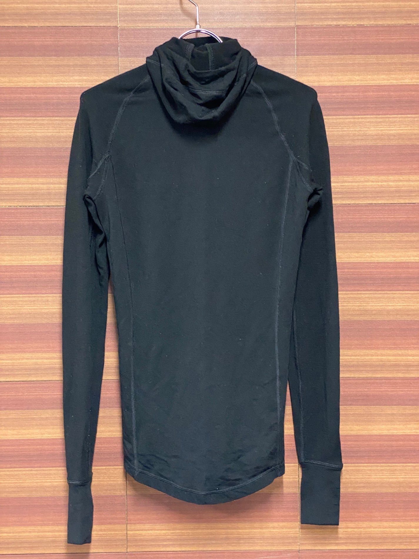 II618 ラファ Rapha DEEP WINTER BASE LAYER 長袖 べースレイヤー フーディ 黒 XS