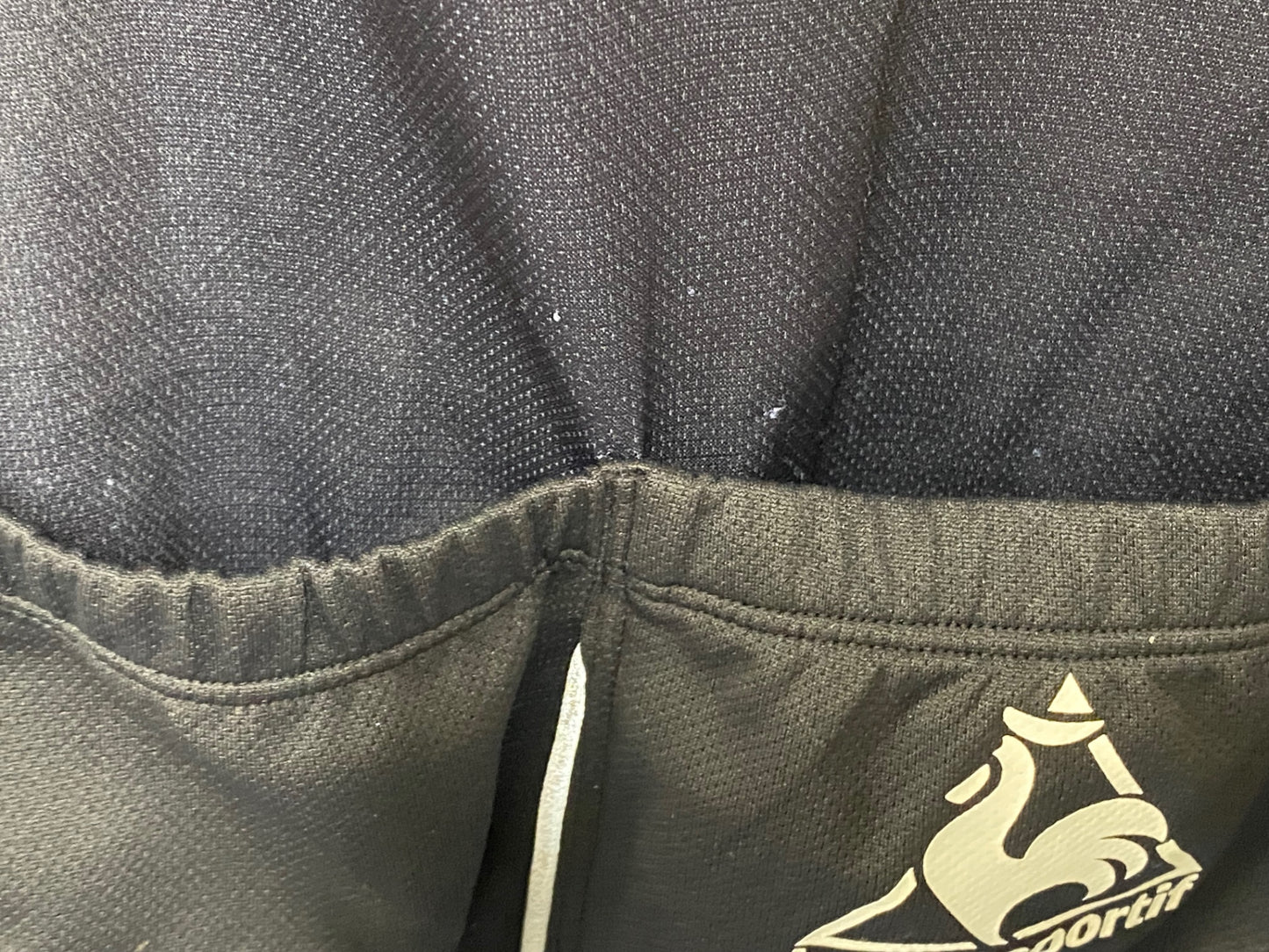 IQ036 ルコックスポルティフ le coq sportif 半袖 サイクルジャージ XL アルカンシェル ハーフジップ