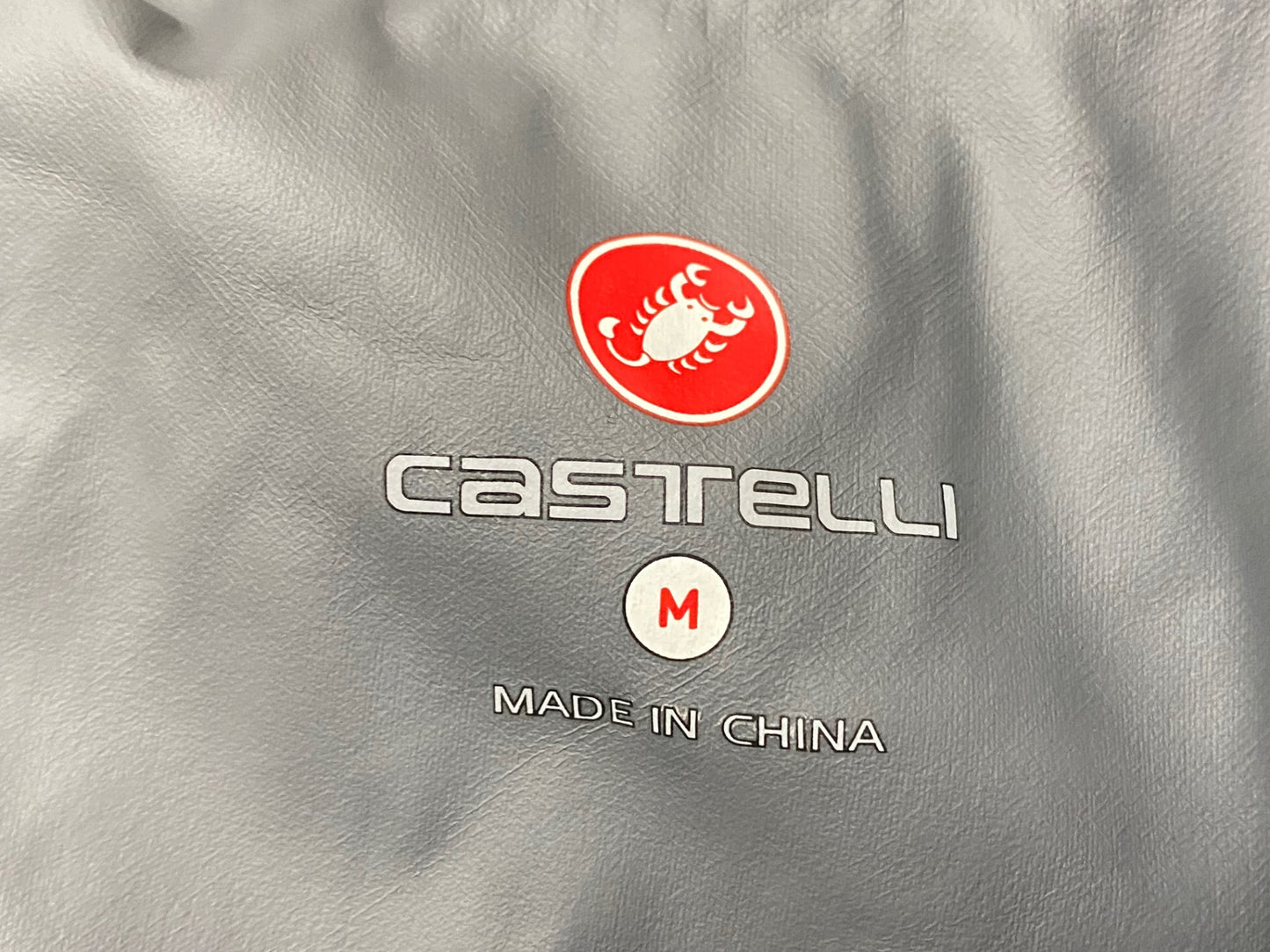 IT362 カステリ CASTELLI 長袖 ウィンドブレーカー 黒 M