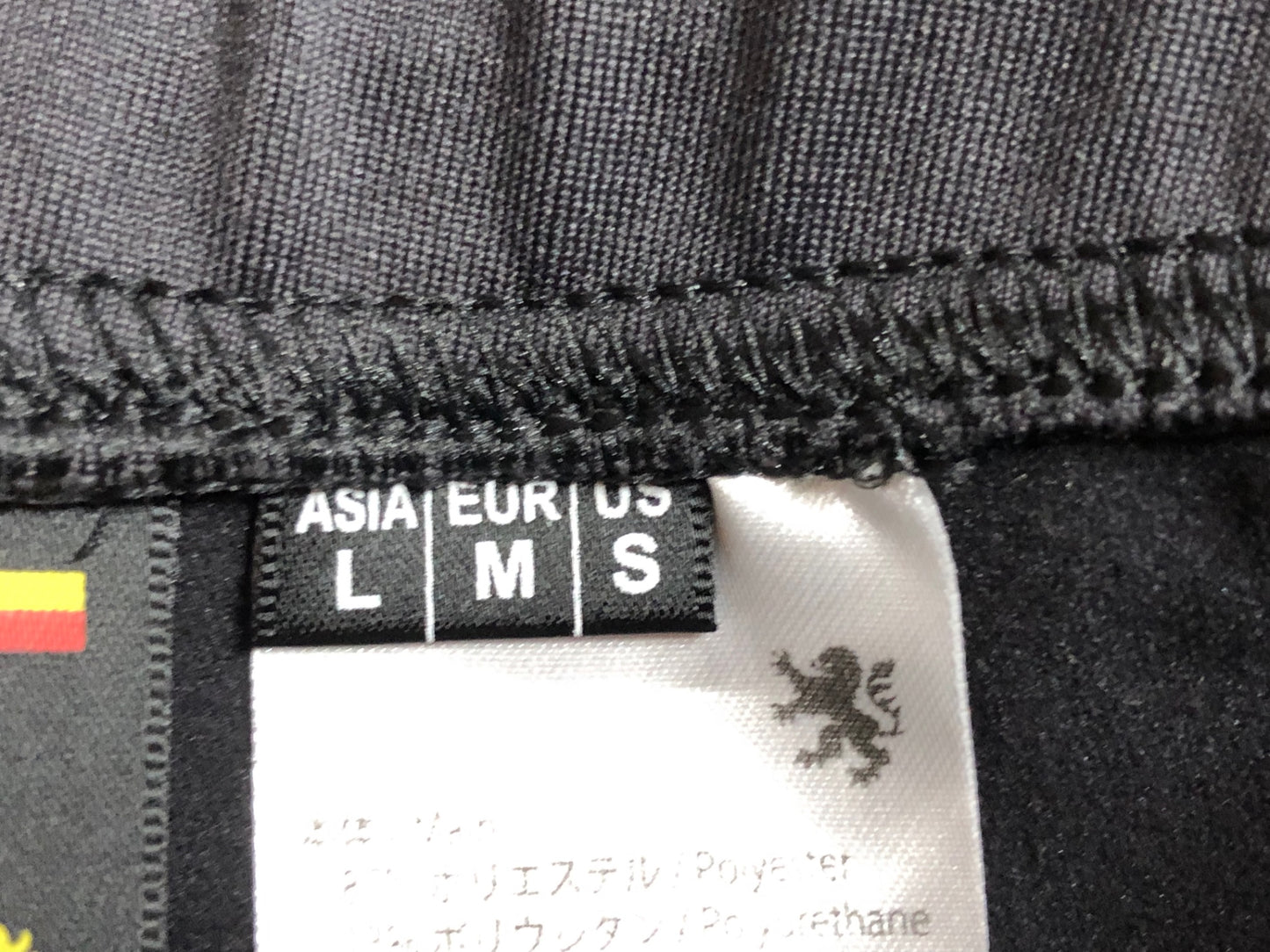 IT192 リオンドカペルミュール Lion de KAPELMUUR レーサータイツ 黒 L 裏起毛