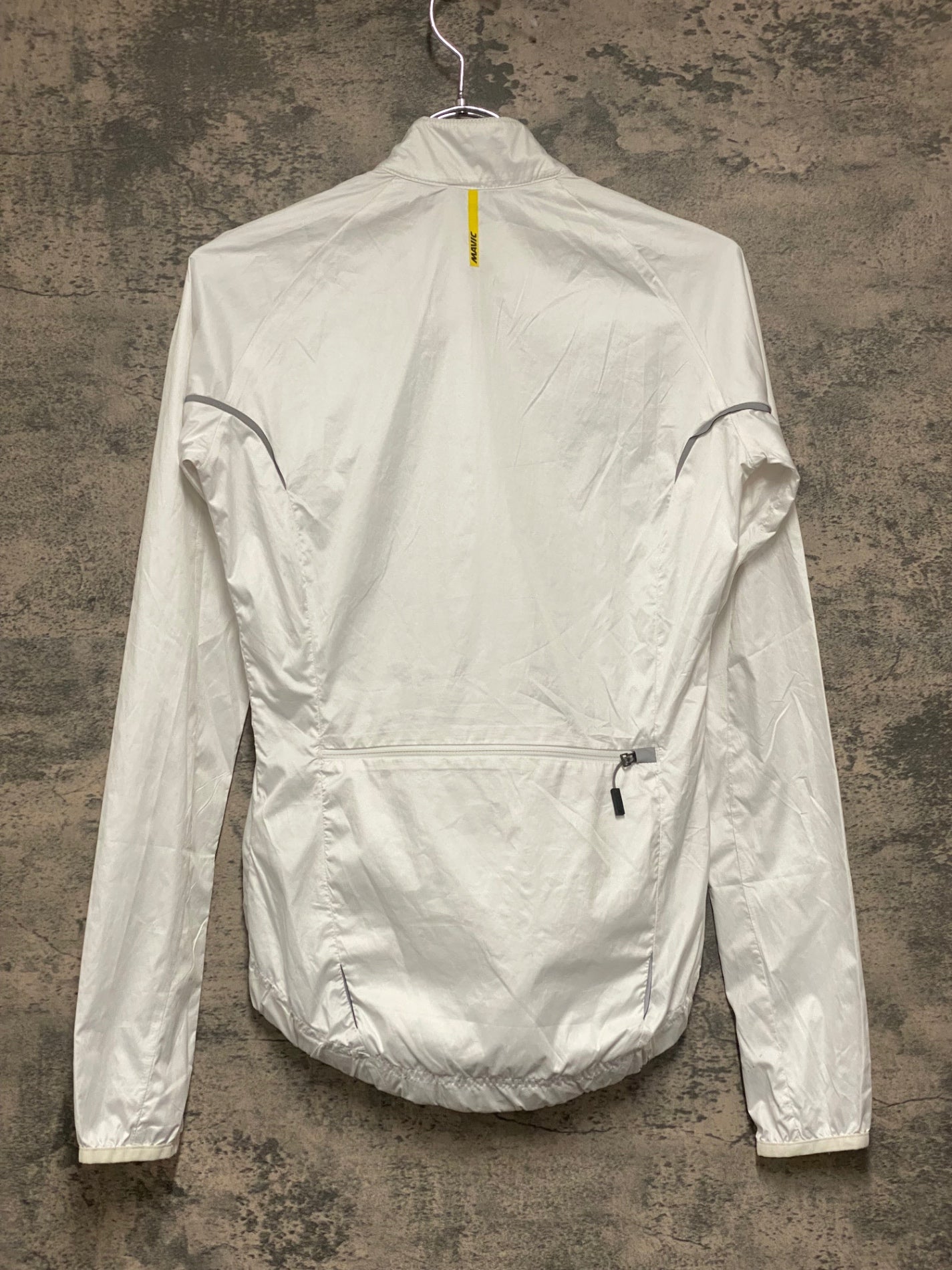 IV536 マヴィック MAVIC 長袖 ウインドブレイカー 白 XS