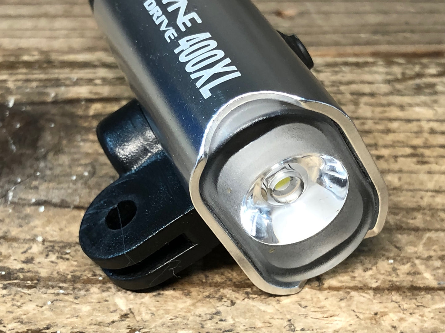 JA788 レザイン LEZYNE 400XL MINI DRIVE フロントライト シルバー 点灯確認済み