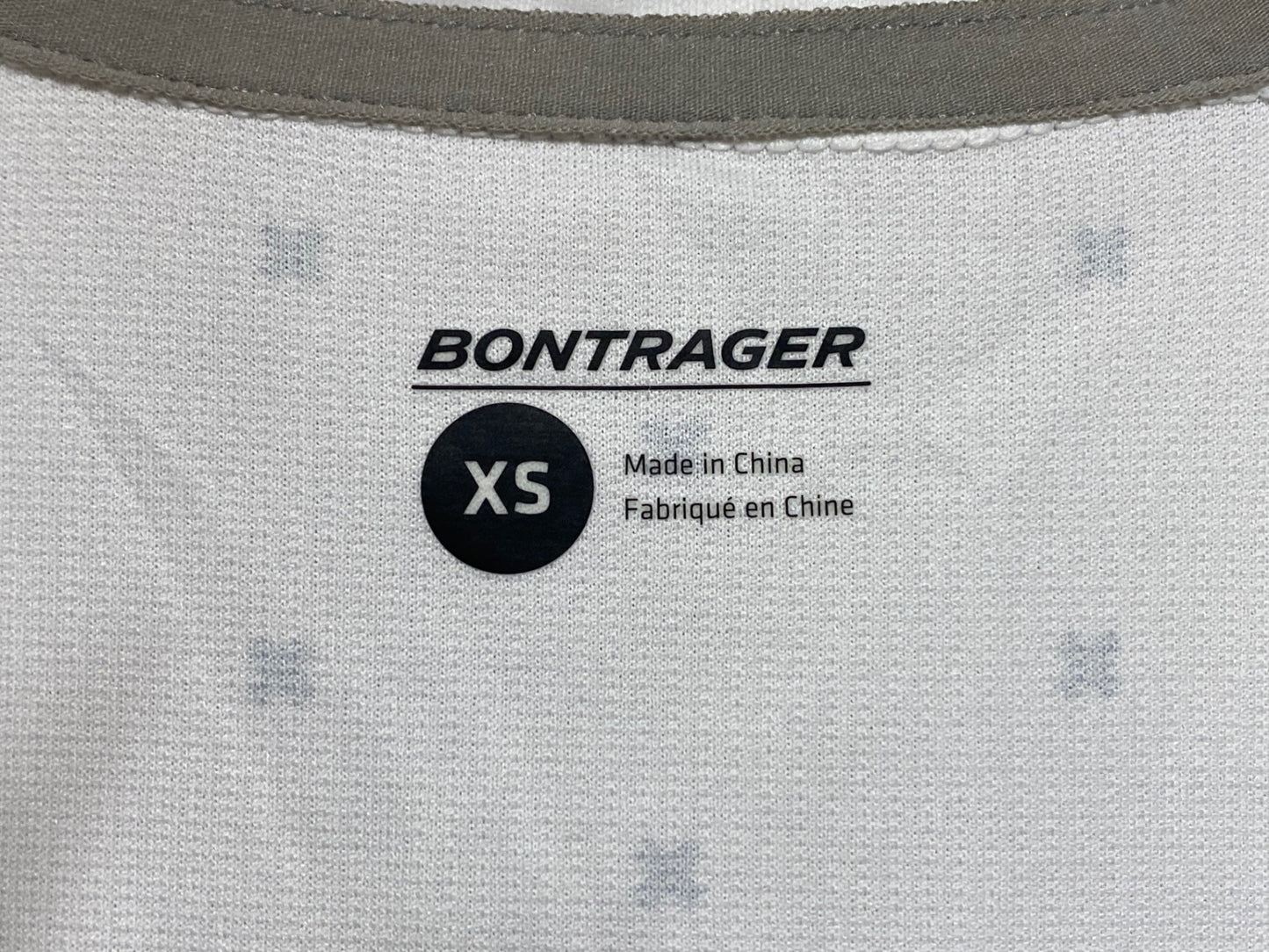 IF260 ボントレガー BONTRAGER サイクルジャージ 半袖 白 XS