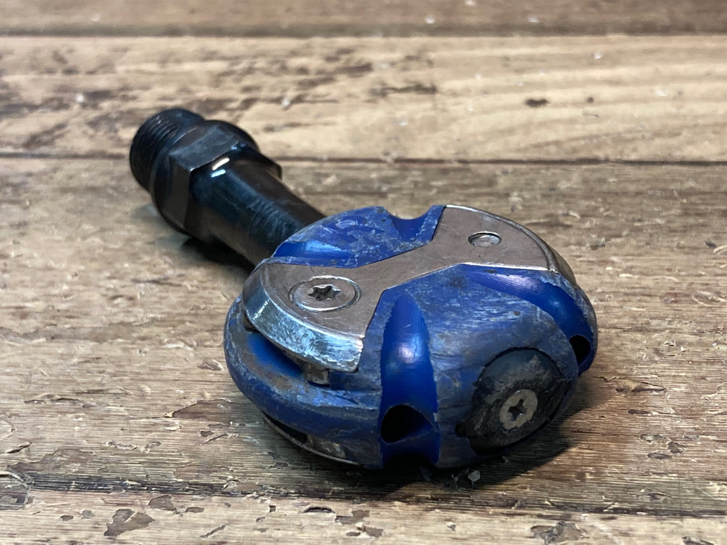 IL403 スピードプレイ SPEED PLAY ZERO ビンディングペダル クロモリシャフト 青