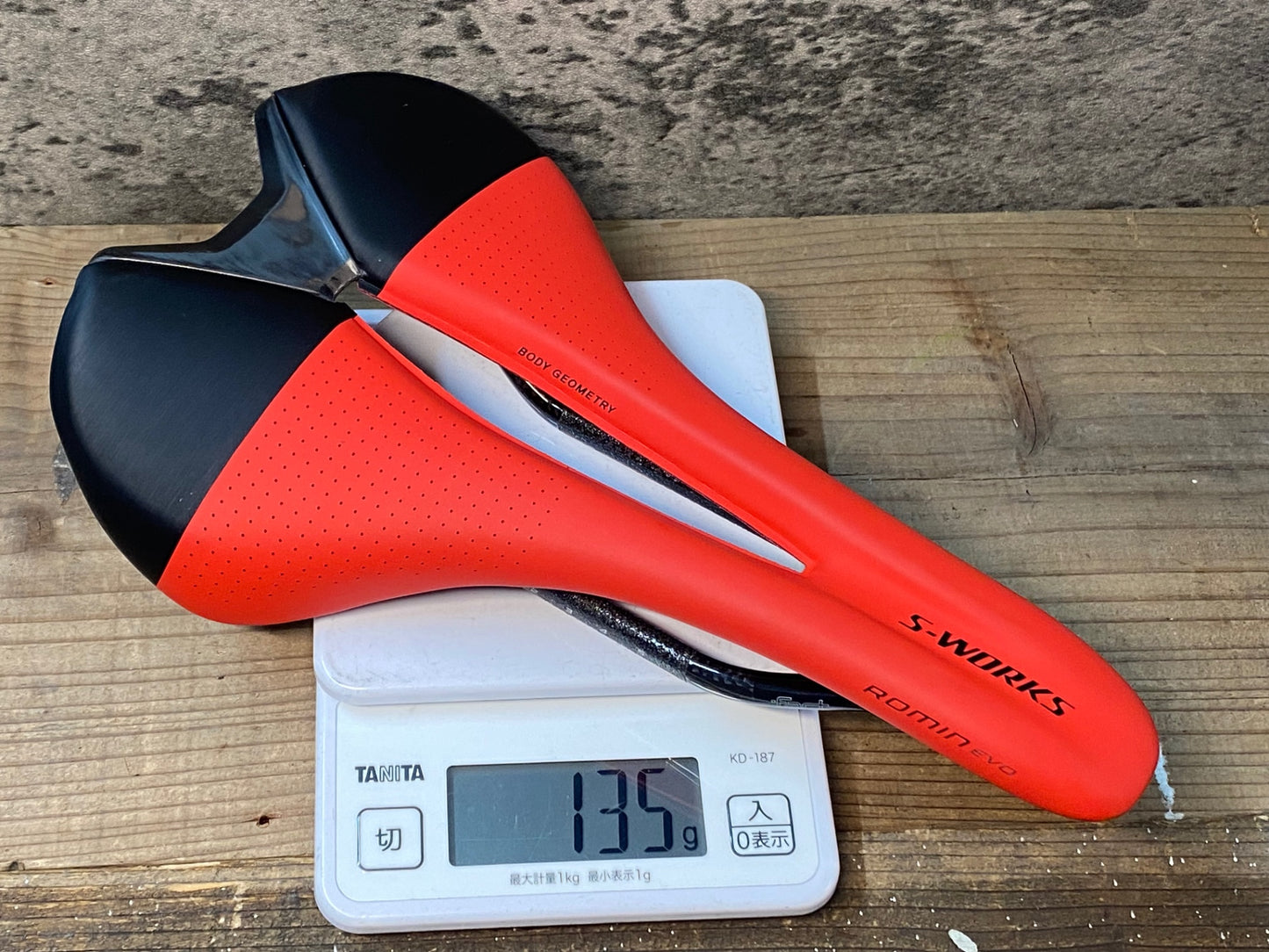 IP416 スペシャライズド SPECIALIZED S-WORKS Romin Evo サドル 赤 155mm カーボンレール