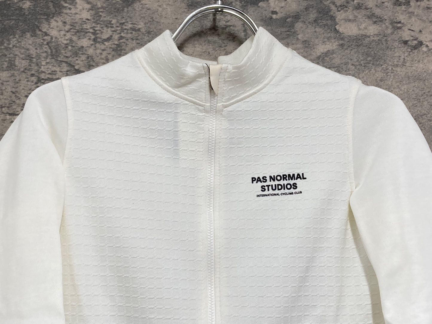 IY163 パスノーマルスタジオ PAS NORMAL STUDIOS Escapism ウール サイクルジャージ S ホワイト