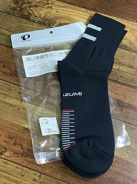 IZ047 パールイズミ PEARL iZUMi ニットシューズカバー 黒