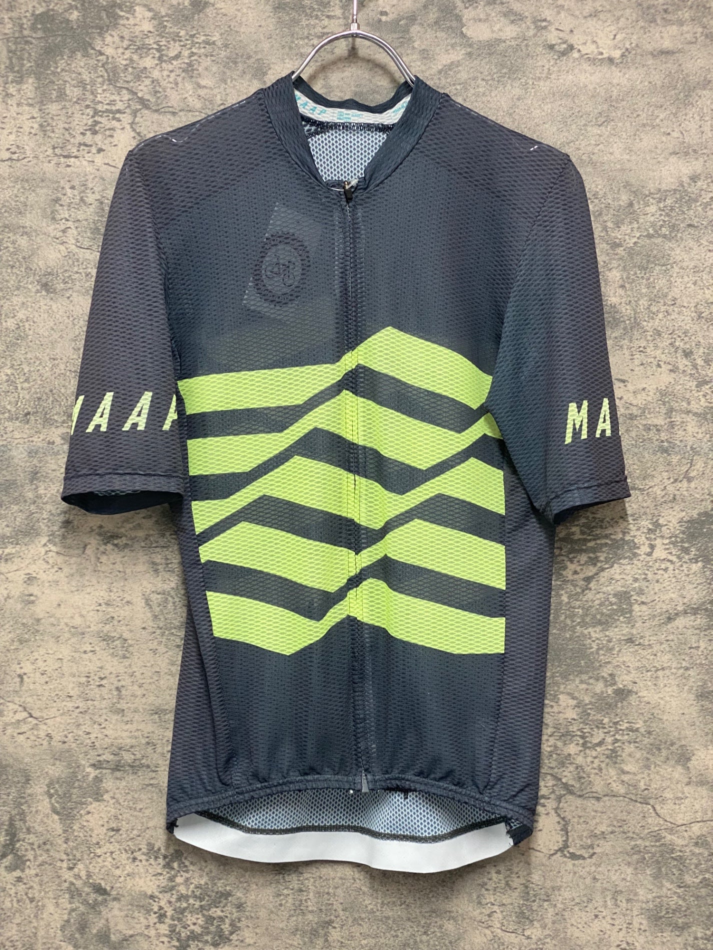JA390 マープ MAAP PRO FIT JERSEY 半袖 サイクルジャージ グレー M