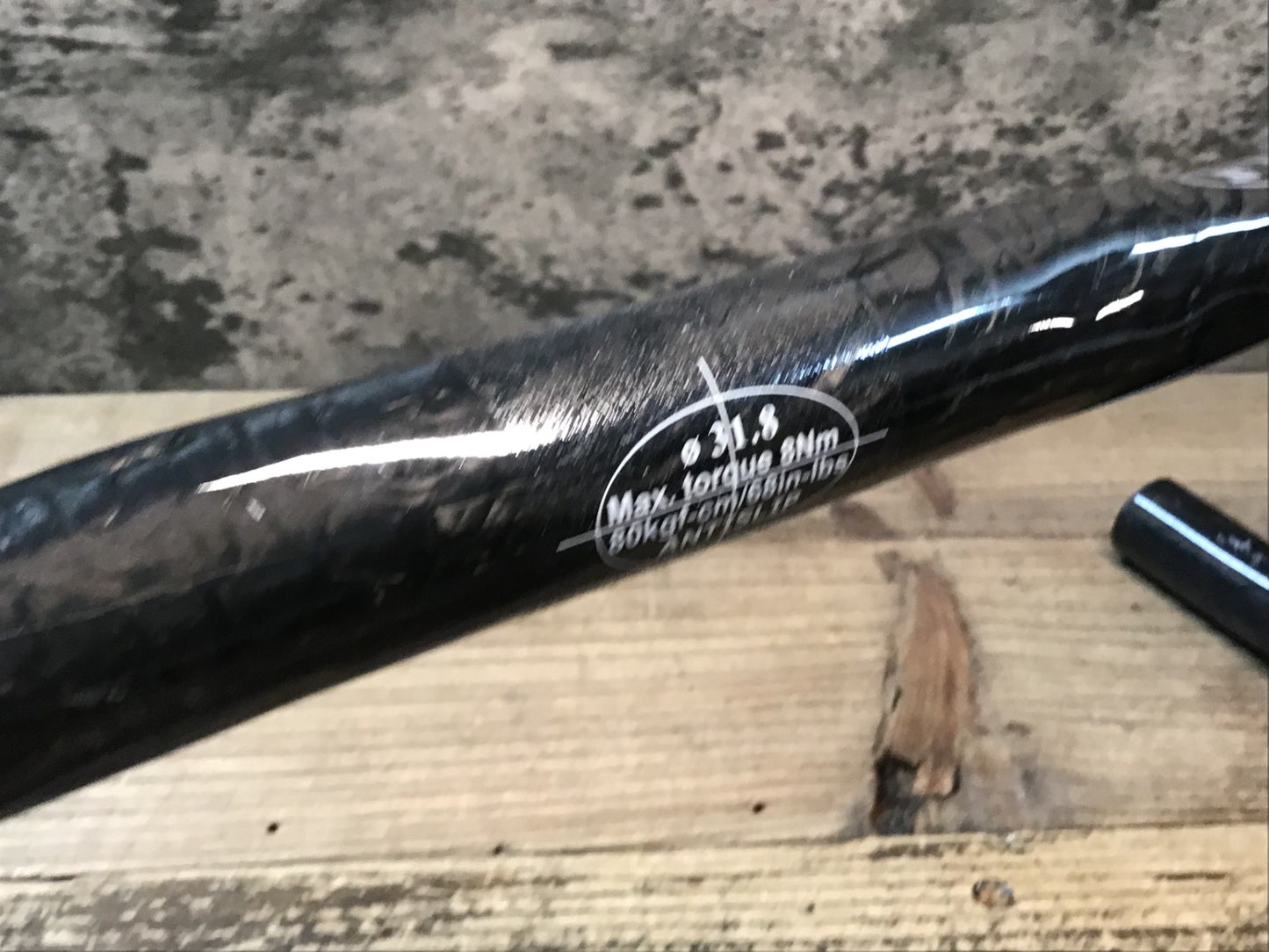 HI042 TNi SL カーボン ドロップハンドル エンドC-C400mm Φ31.8