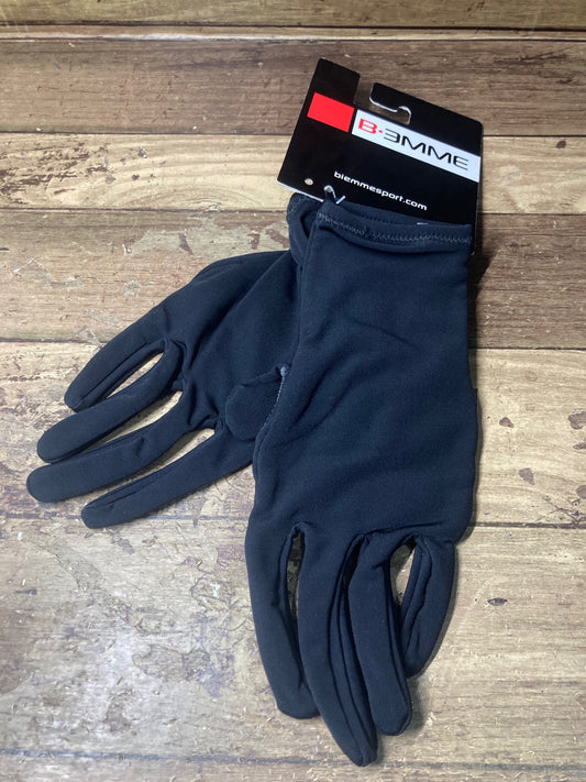 HO876 ビエンメ BIEMME 16AW NANOTECH GLOVE サイクルグローブ BLACK 黒 L