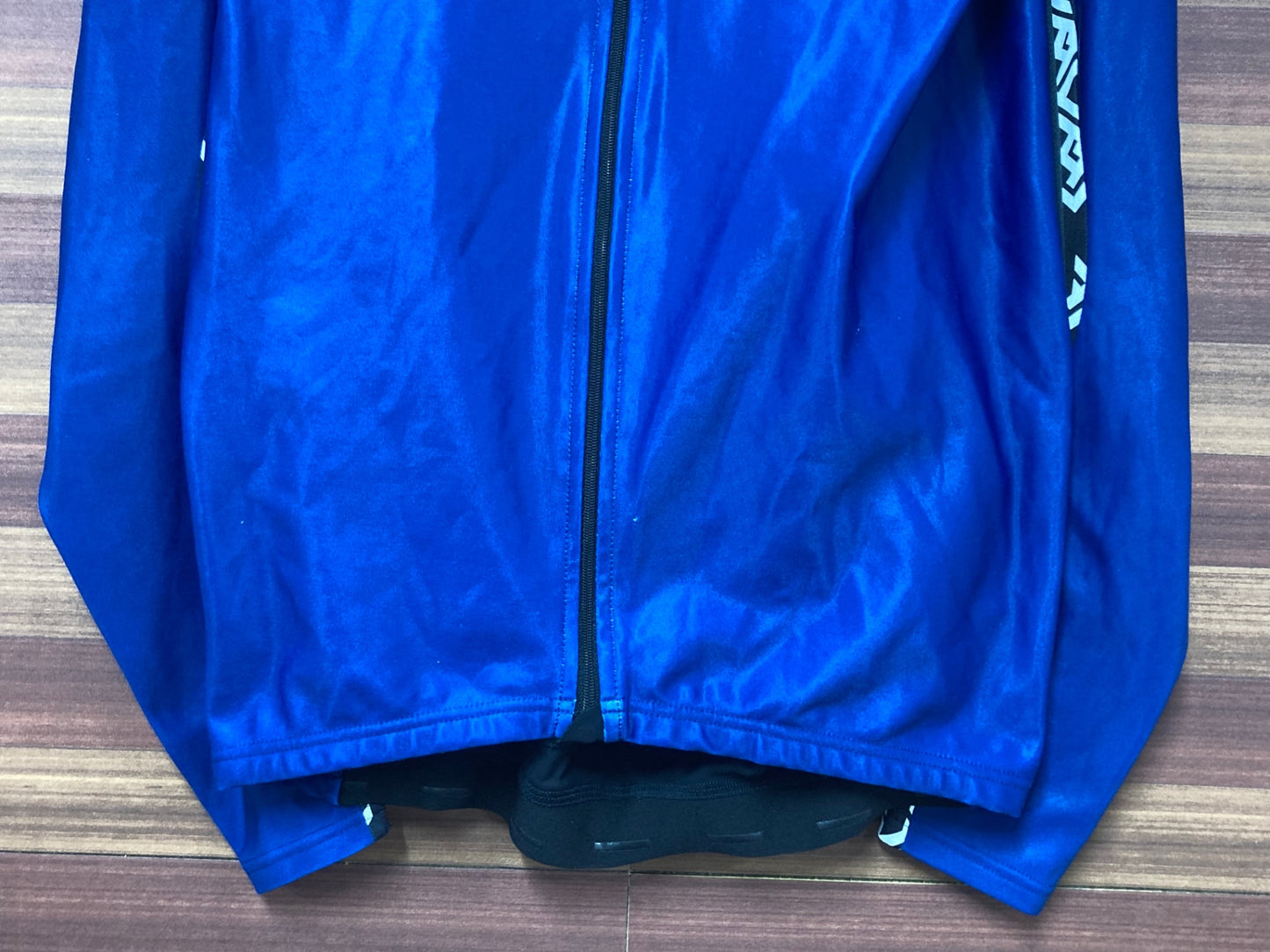 HS945 アソス assos MILLE GT Spring Fall Long Sleeve Jersey 長袖 青 黒 M ※擦れ