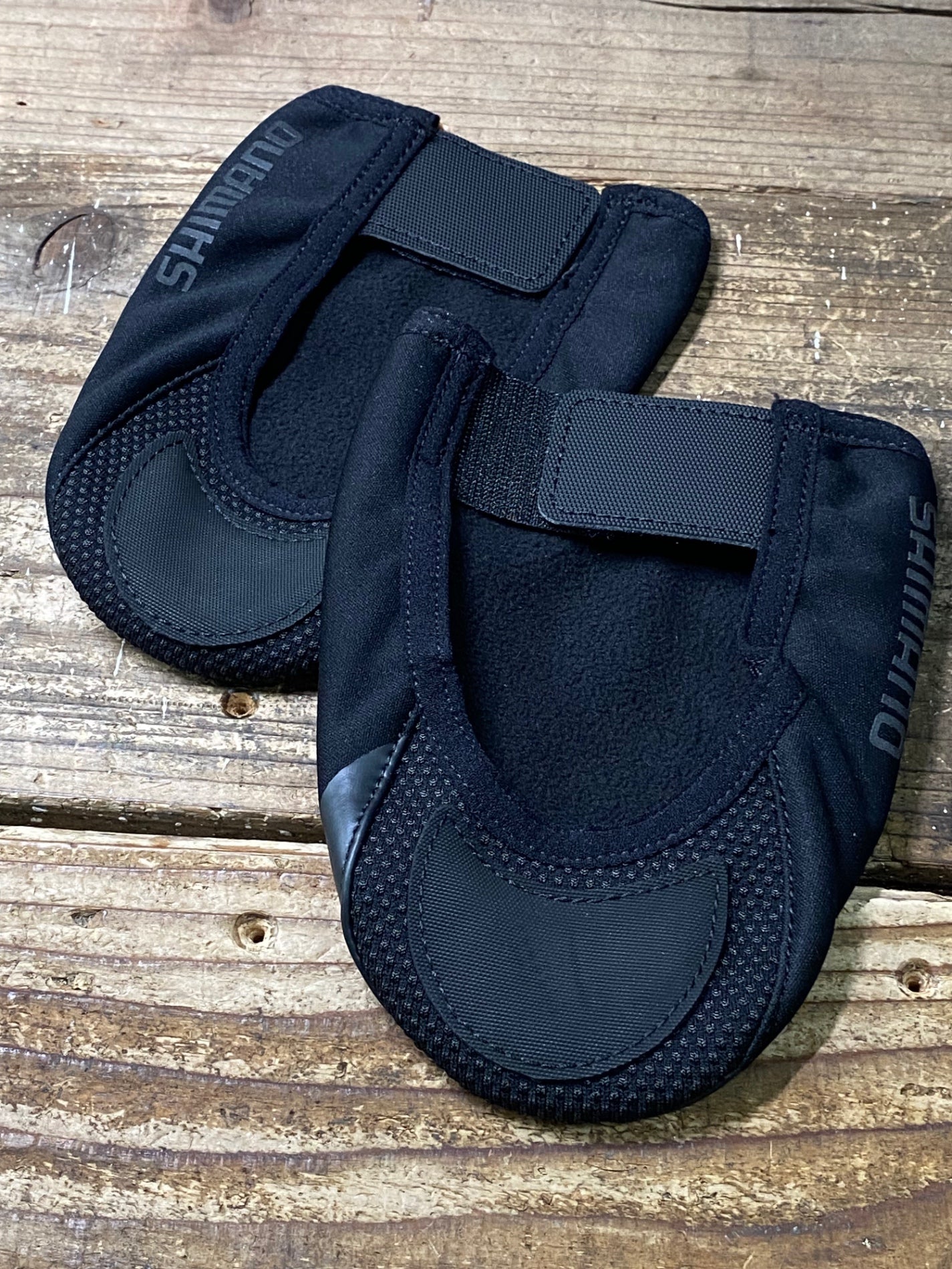 IX221 シマノ SHIMANO トゥーカバー 黒 XL 裏起毛