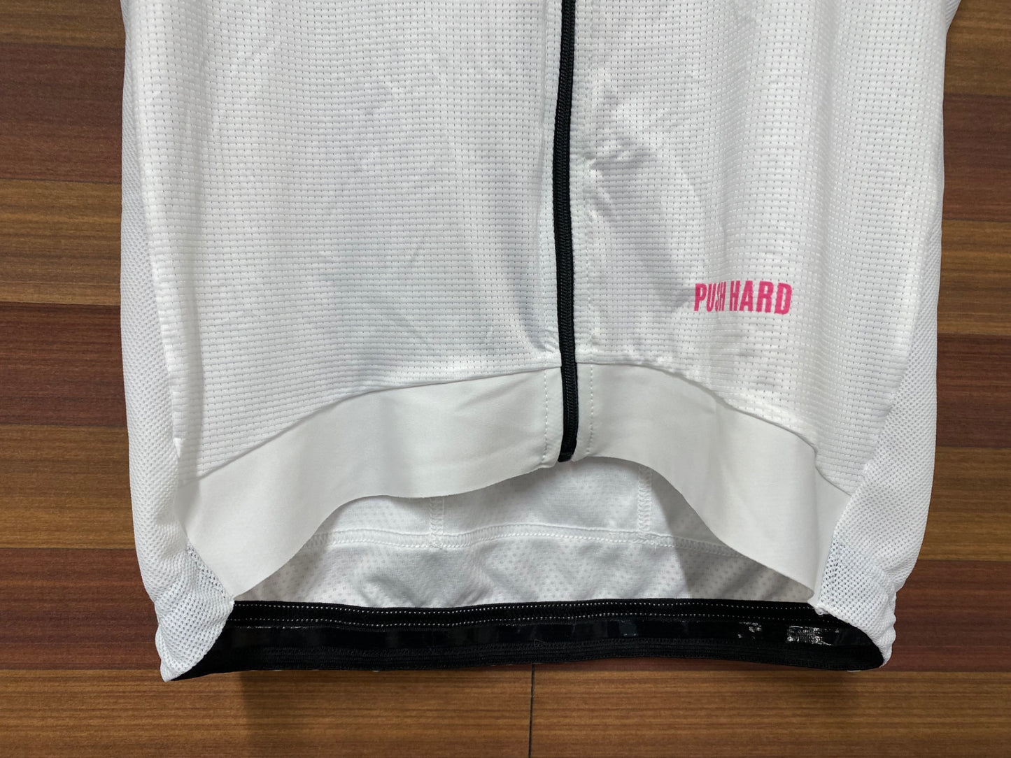 IO582 プッシュハード PUSH HARD 半袖 サイクルジャージ 白 M