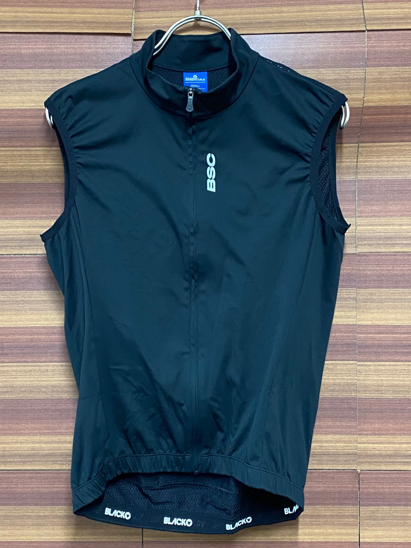 IV076 ブラックシープ Black Sheep Essentials Team Vest ベスト ジレ 黒 S