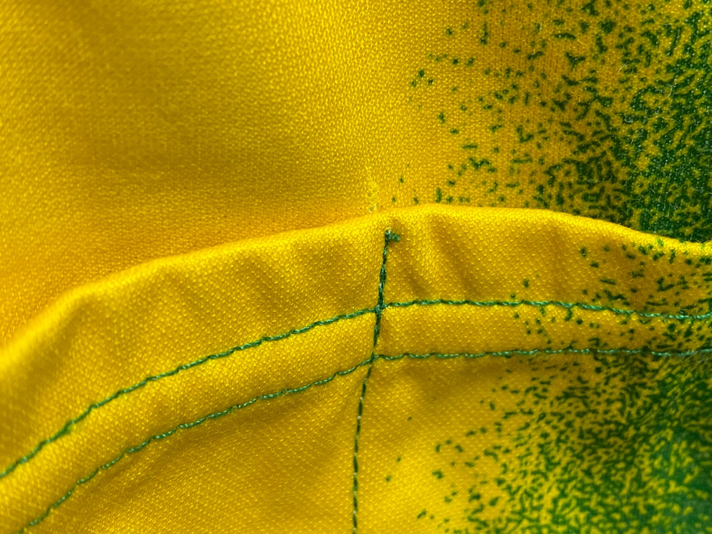 IM320 AUSSIE 半袖 サイクルジャージ 緑 黄 青 L ハーフジップ CHEVROLET