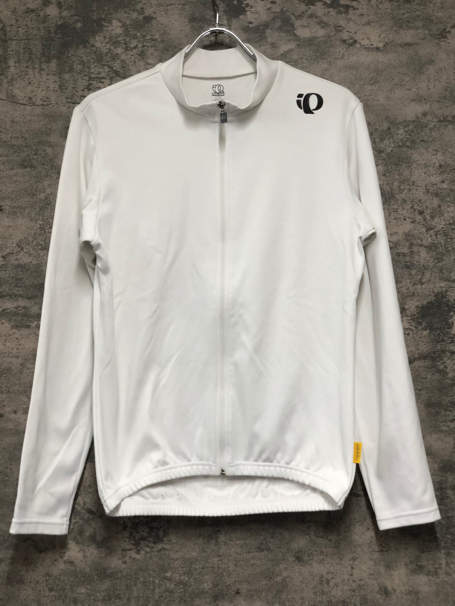 JC206 パールイズミ PEARL iZUMi 長袖 サイクルジャケット 白 黒 L 裏起毛