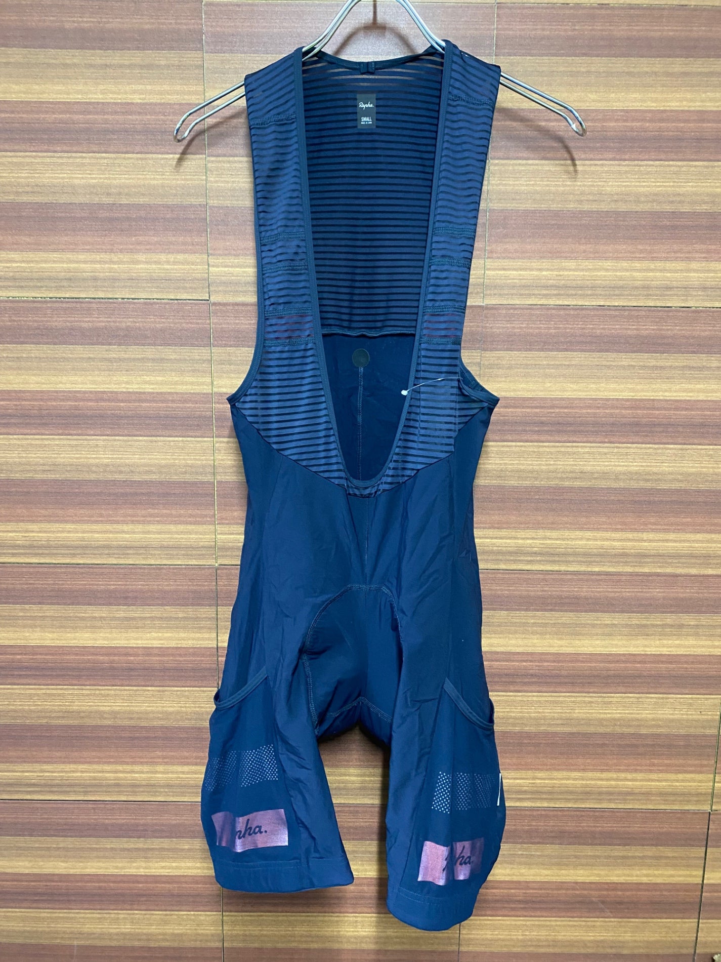 IK334 ラファ Rapha CARGO BIB SHORTS カーゴビブショーツ 紺 S