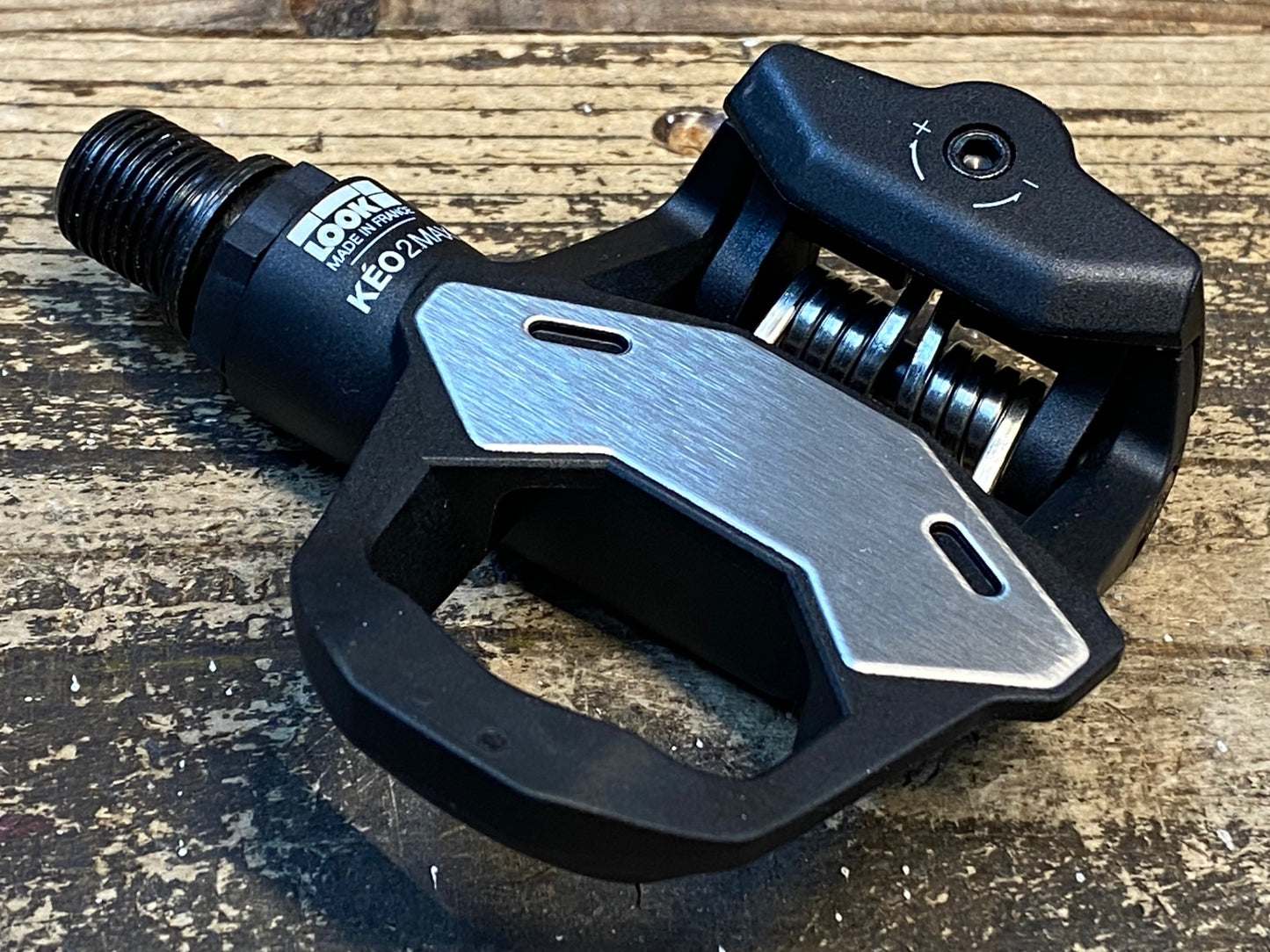 IV833 ルック LOOK KEO2 MAX ビンディングペダル クロモリシャフト