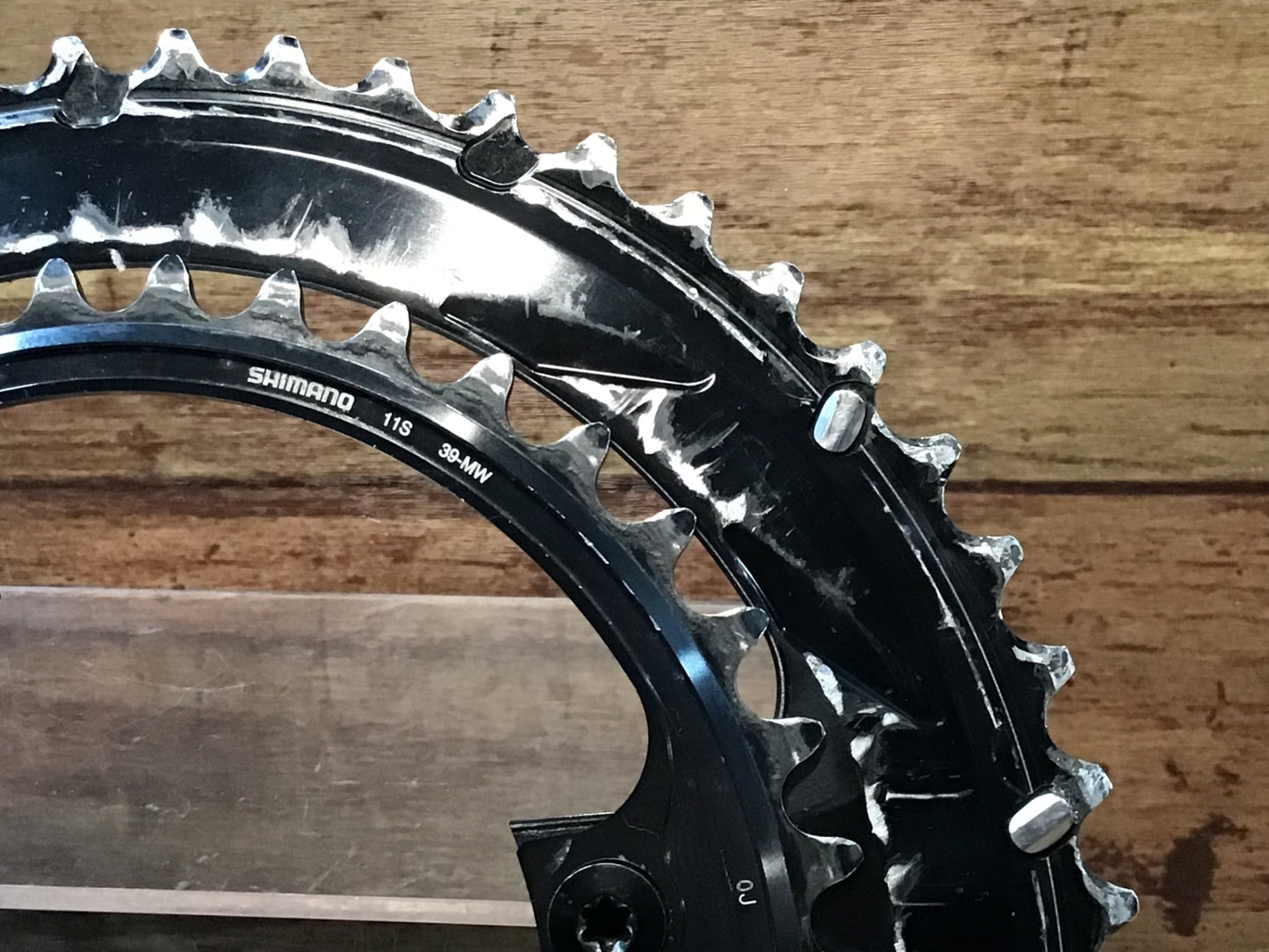 IK373 シマノ SHIMANO デュラエース DURA-ACE FC-R9100 11S 53/39T チェーンリング