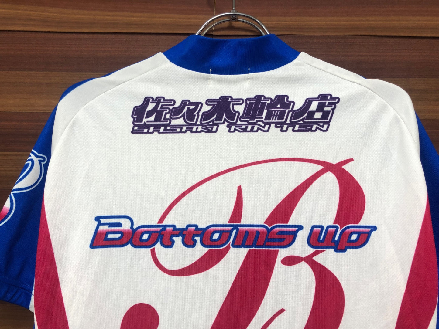 IJ873 パールイズミ PEARL iZUMi 半袖 サイクルジャージ 白 L 佐々木輪店 ※スレあり